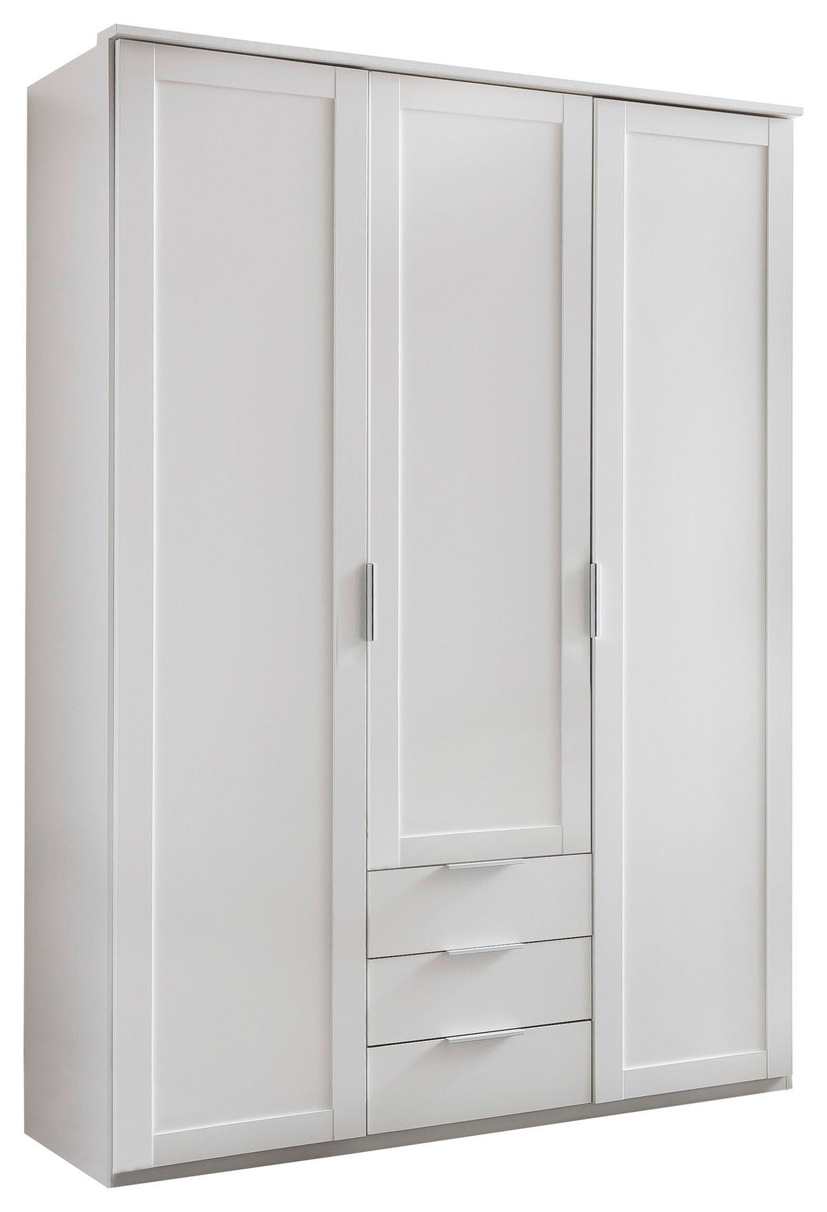 DREHTÜRENSCHRANK in  - Silberfarben, Konventionell, Holzwerkstoff (135/210/58cm) - MID.YOU