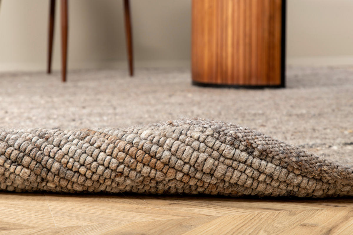 FLACHWEBETEPPICH 160/230 cm Grau, Beige  - Beige/Grau, LIFESTYLE, Textil (160/230cm) - P & B