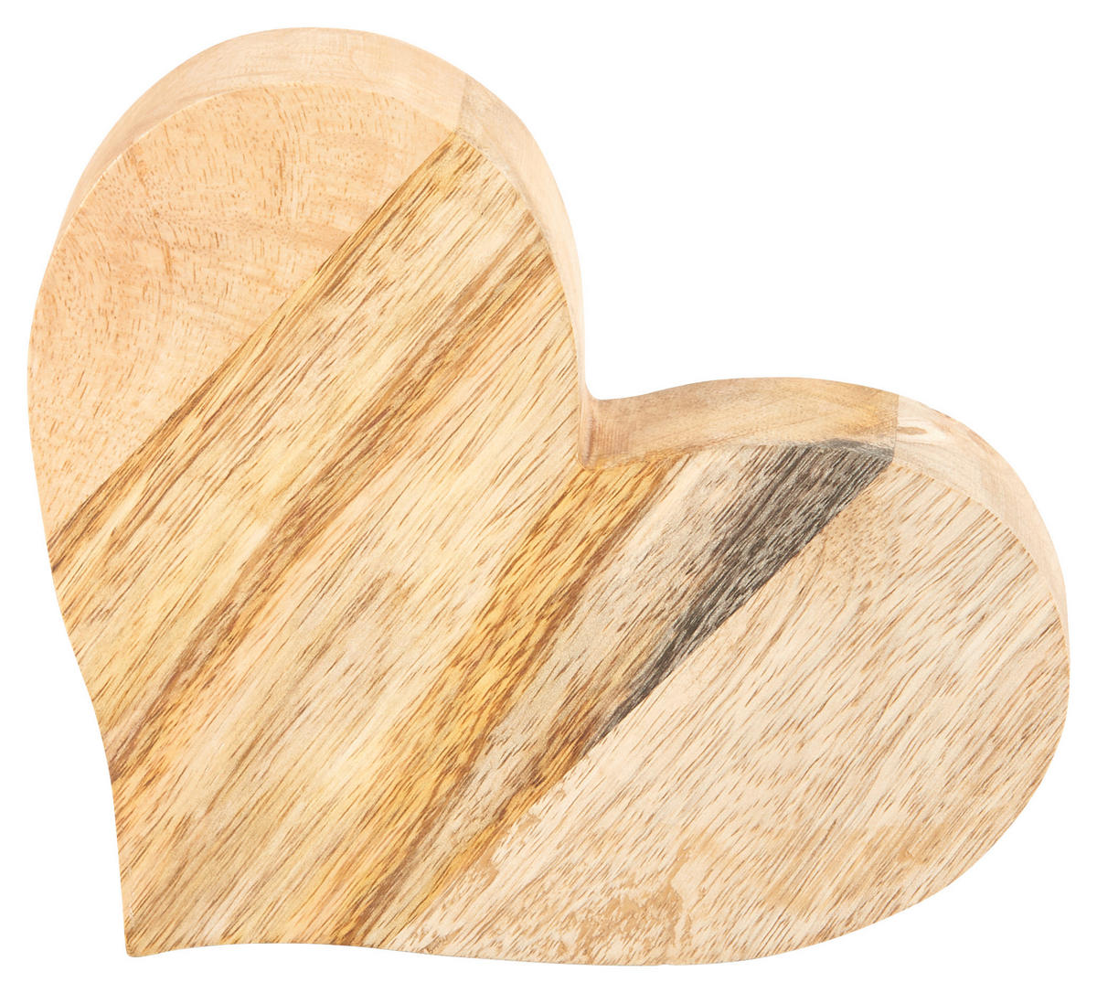 DEKOHERZ - Braun, Natur, Holz (16/15/3,5cm) - Ambia Home