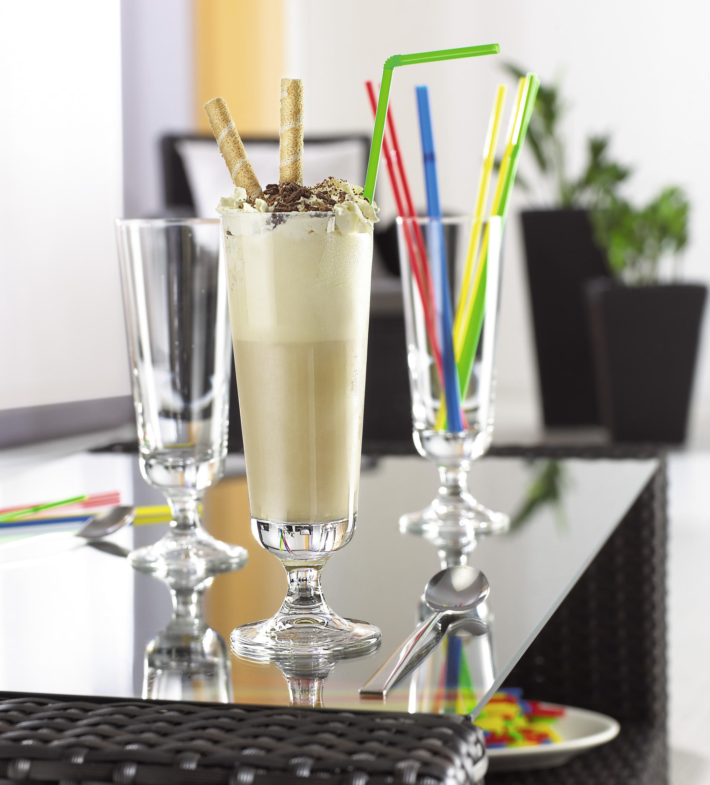 EISKAFFEEGLAS 3-teilig  - Klar, KONVENTIONELL, Glas (0.33l)