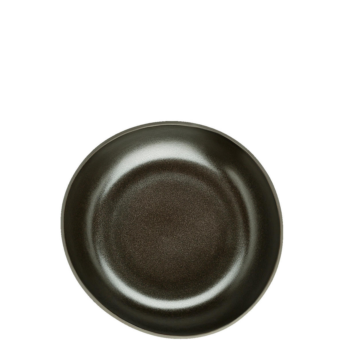 SUPPENTELLER Dunkelgrau Steinzeug Junto  - Dunkelgrau, KONVENTIONELL, Keramik (22,5/21,5/5,2cm) - Rosenthal