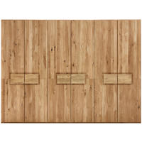 DREHTÜRENSCHRANK  in Eichefarben  - Eichefarben, MODERN, Holz (302/223/62cm) - MID.YOU