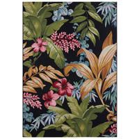 OUTDOORTEPPICH 120/180 cm Flair Multicolor, Goldfarben  - Goldfarben/Multicolor, Design, Kunststoff (120/180cm)