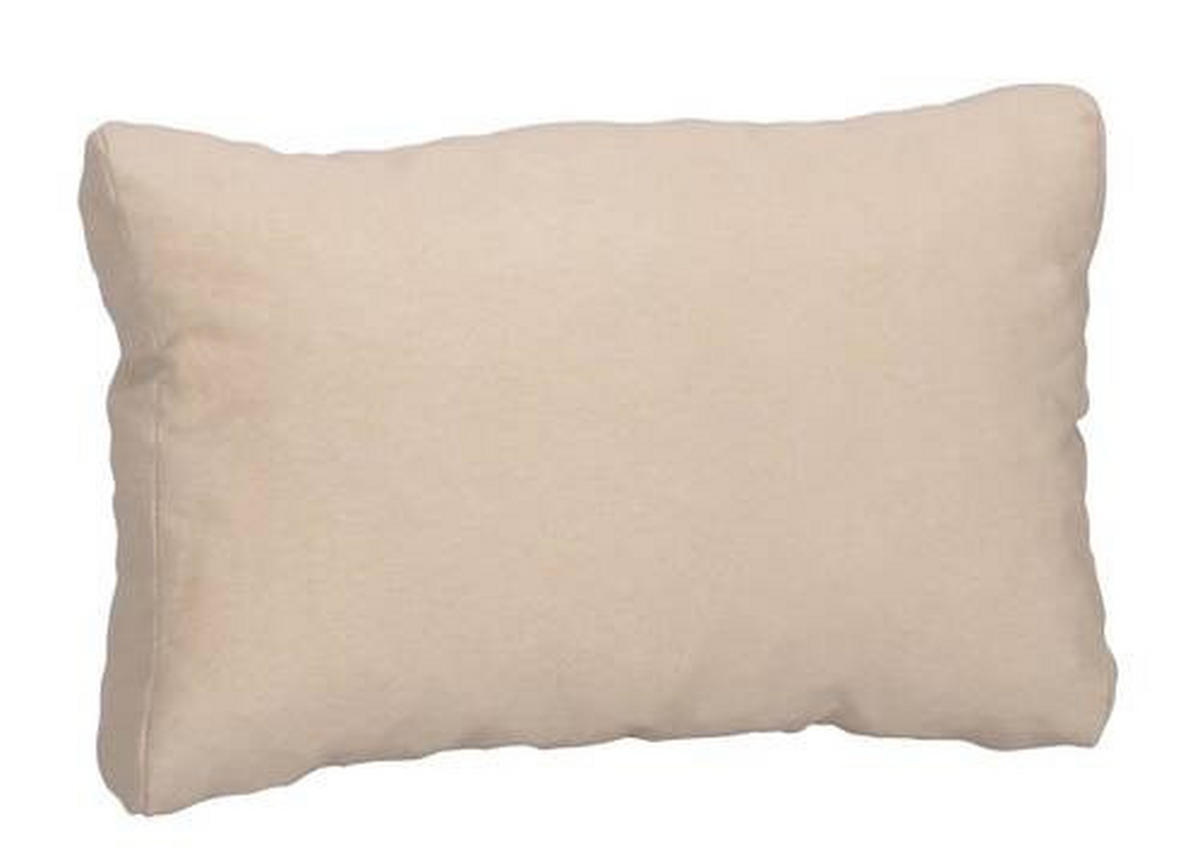 LOUNGEKISSEN in Beige Uni  - Beige, Basics, Textil (80/40/20cm) - Gardenson