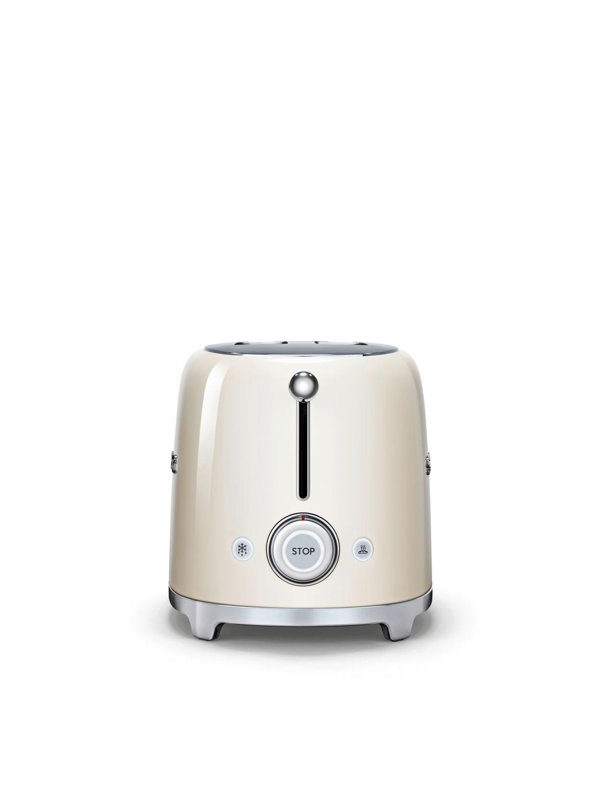 TOASTER  - Chromfarben/Creme, Basics, Metall (31/19,8/19,5cm) - SMEG