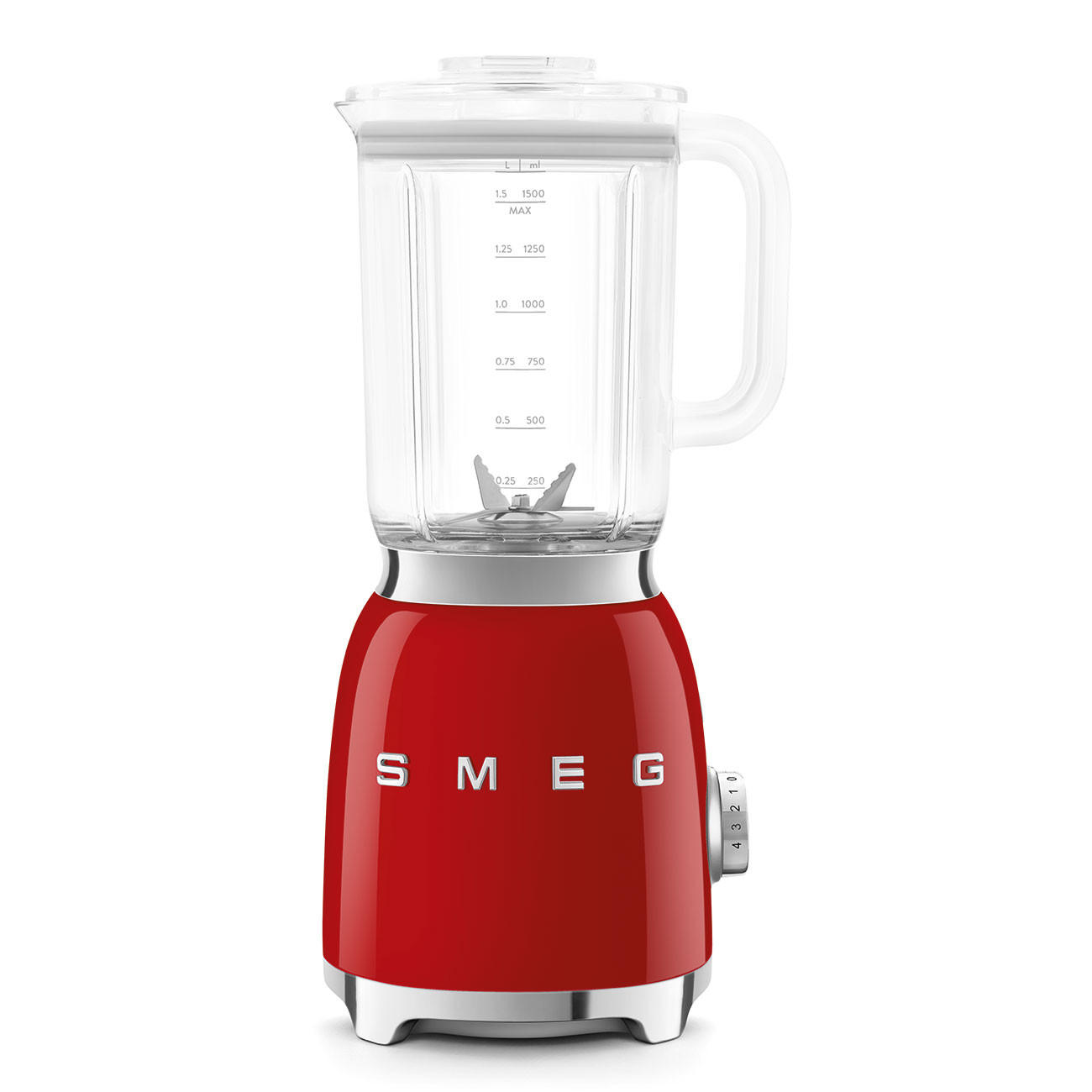STANDMIXER  - Rot, Design, Kunststoff/Metall (19,7/39,7/16,3cm) - SMEG