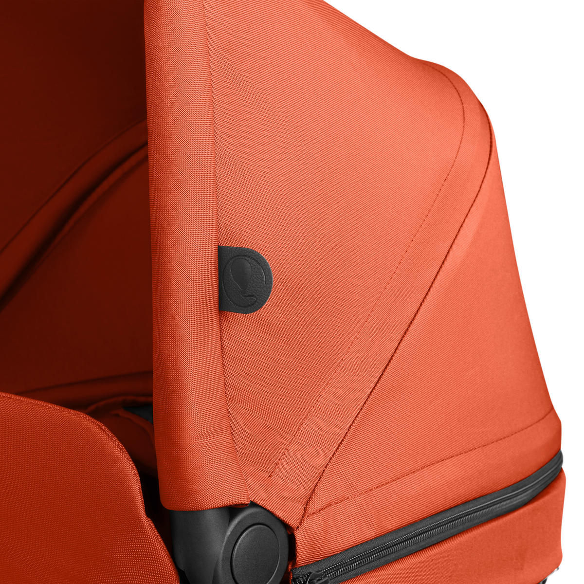 KINDERWAGEN  Samba  Carrot  - Schwarz/Orange, Basics, Textil/Metall (91/61/113cm) - ABC Design