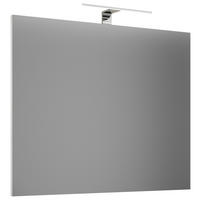 BADEZIMMERSPIEGEL 80/40/2 cm  - Weiß, MODERN, Glas/Holzwerkstoff (80/40/2cm) - MID.YOU