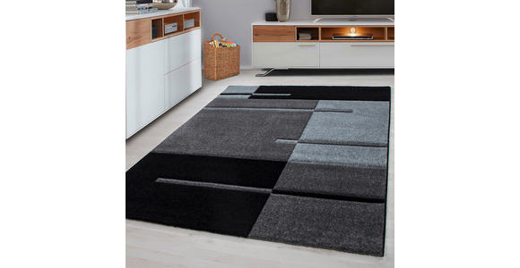 FLACHWEBETEPPICH 280/370 cm Hawaii Grau  - Grau, Basics, Textil (280/370cm) - Novel