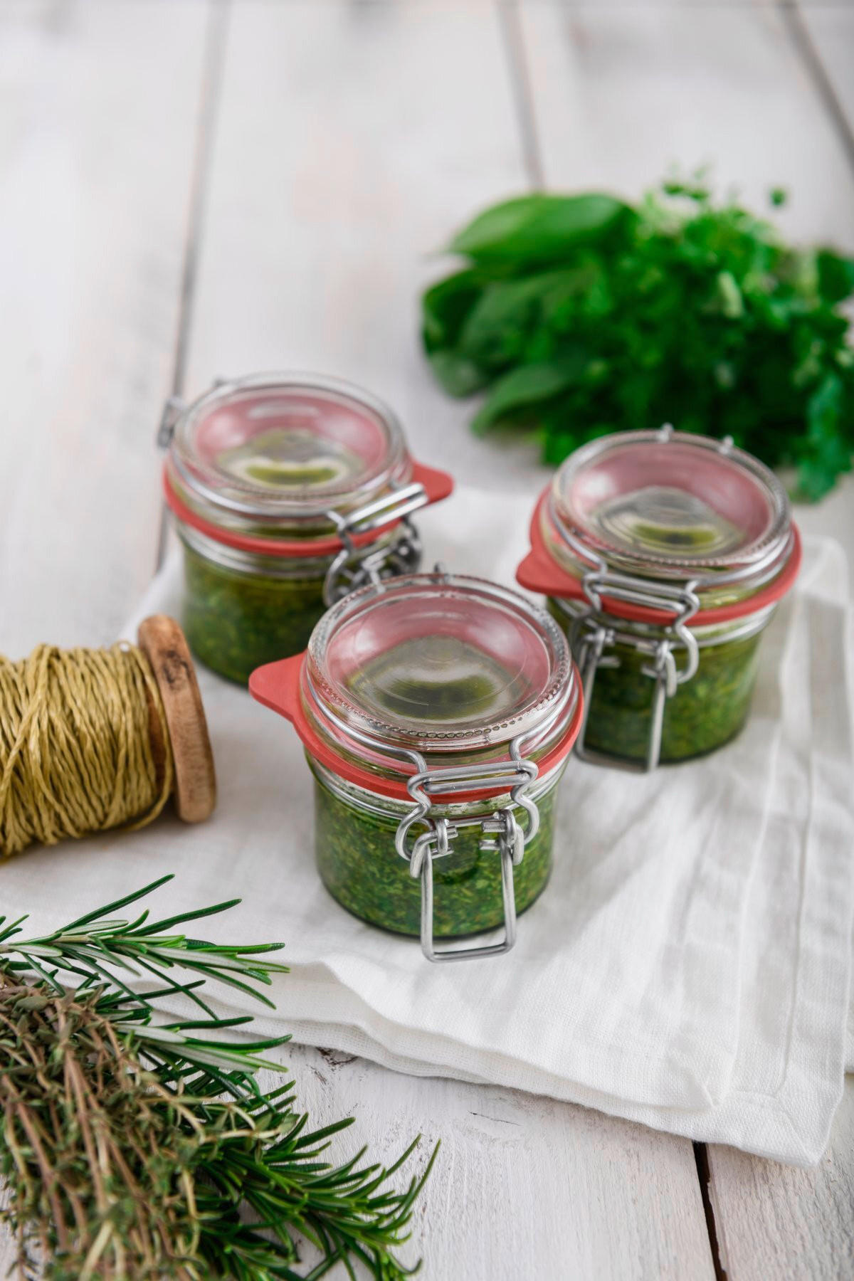 BEFŐTTESÜVEG 135 ml   - áttetsző, Basics, üveg/fém (135ml) - Dr.Oetker