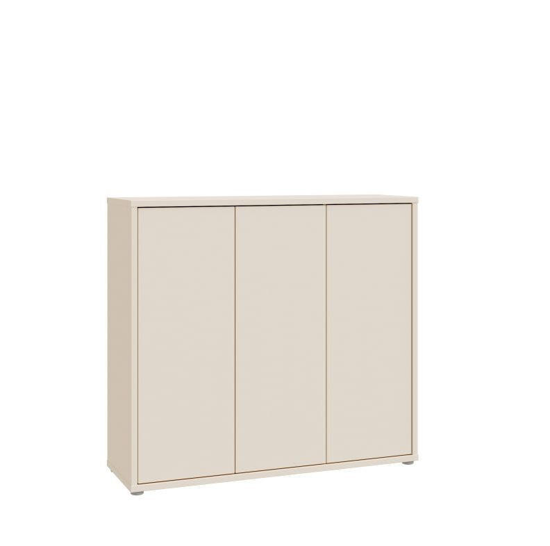 SCHUHSCHRANK Sandfarben  - Sandfarben/Grau, MODERN, Holzwerkstoff/Kunststoff (109,2/99,1/34,9cm) - Xora