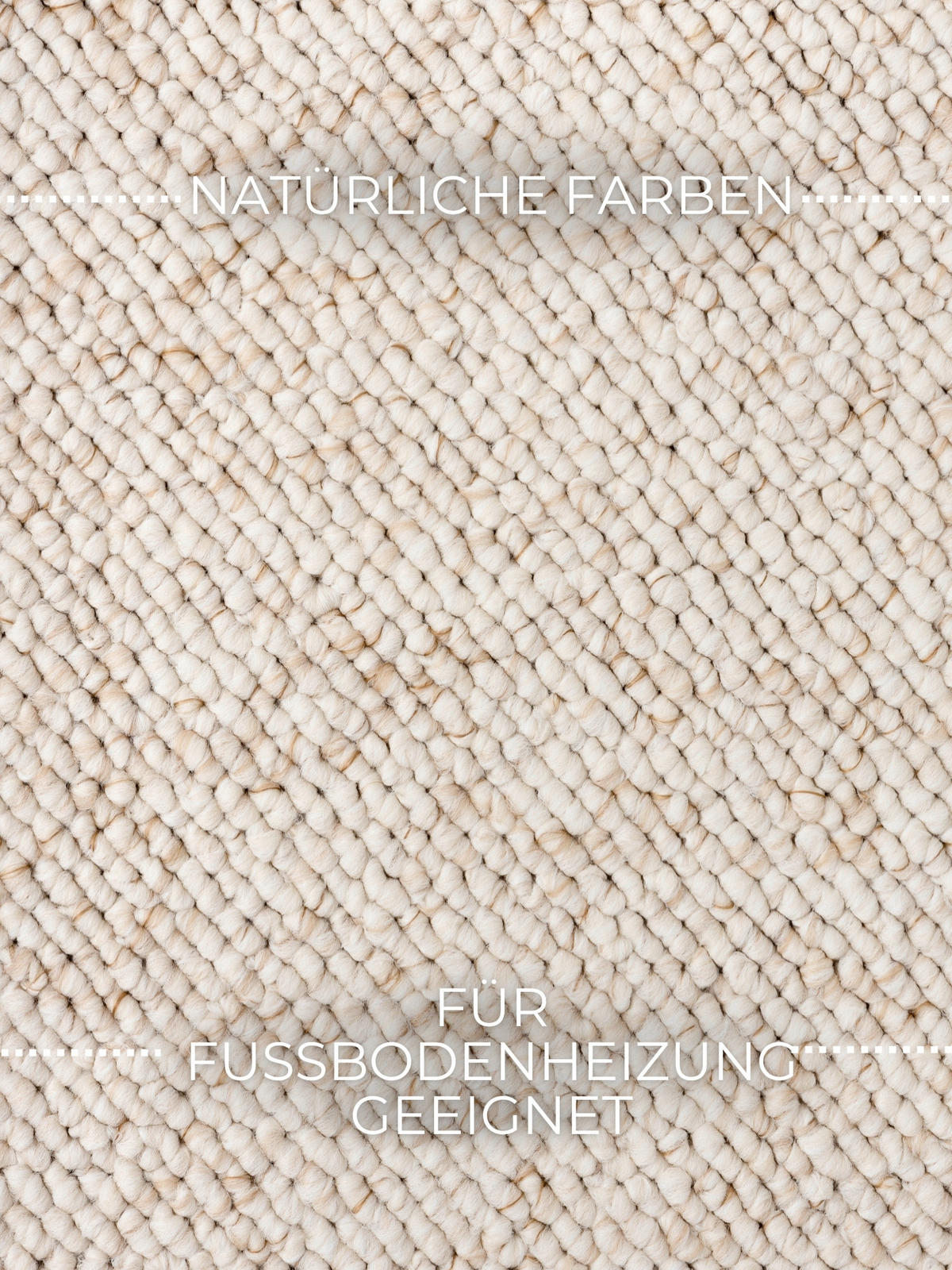 TUFTTEPPICH 240/340 cm Rocco Creme, Champagner  - Champagner/Creme, Basics, Kunststoff (240/340cm) - Elle Decoration