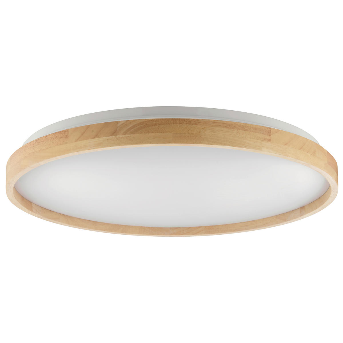LED PLAFONJERA - boja bukve/crna, Osnovno, drvo/plastika (49,5/7,5cm)