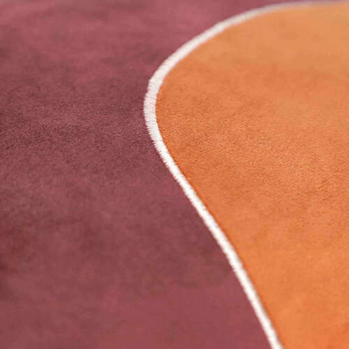 POŤAH NA VANKÚŠ  38/58 cm - oranžová/béžová, Basics, textil (38/58cm) - Esprit