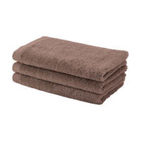 GÄSTETUCH London Cappuccino 3-teilig 30/50 cm  - Cappuccino, Basics, Textil (30/50cm) - Aquanova