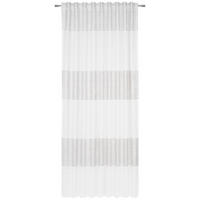 FERTIGVORHANG  halbtransparent   135/245 cm  - Silberfarben, Basics, Textil (135/245cm) - Novel