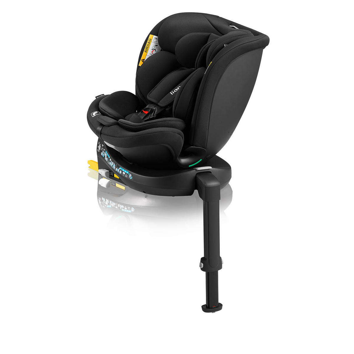 KINDERAUTOSITZ Navy i-Size  - Schwarz, Basics, Kunststoff (49/44/59-79cm) - Lionelo
