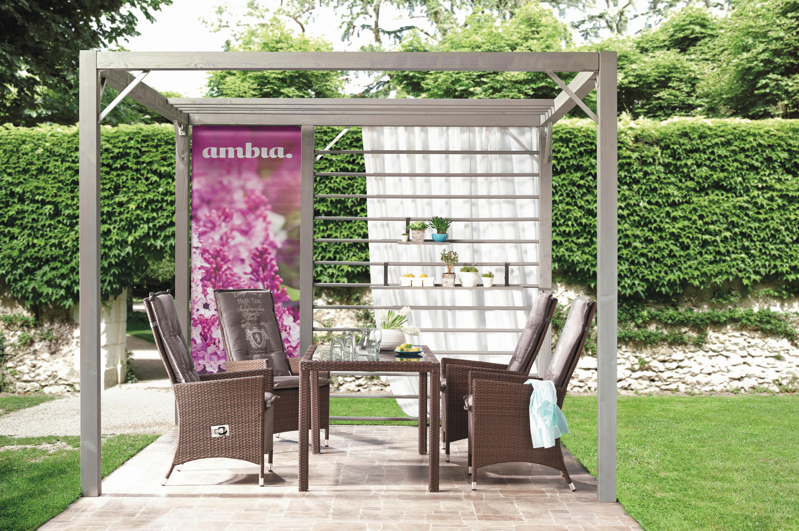 JASTUK ZA STOLICU  50/7/120 cm    - antracit, Design, tekstil (50/7/120cm) - Ambia Garden