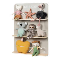 KINDERREGAL  - Naturfarben/Grau, Basics, Holz (58/10/80cm) - MUSTERKIND