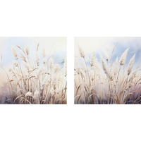 GLASBILD Pflanzen  - Naturfarben, Basics, Glas (20/40/1,40cm) - Euroart