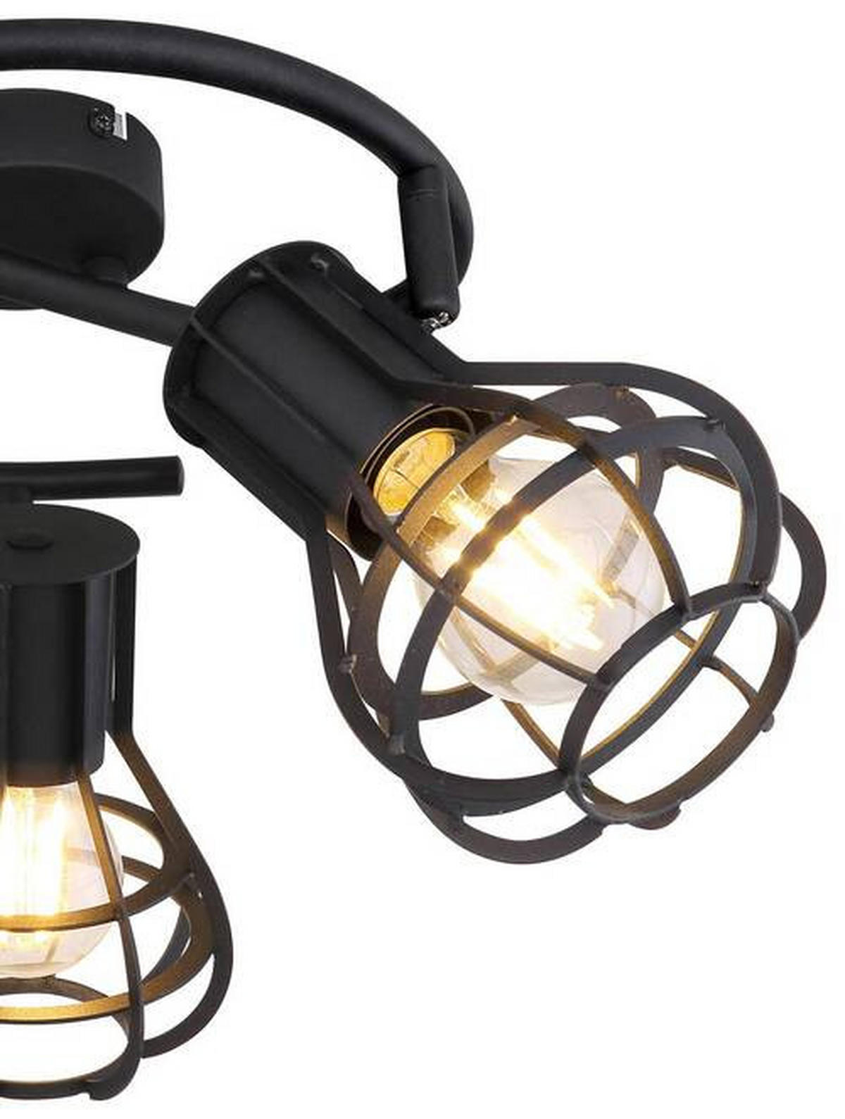 REFLEKTOR        25/22,5 cm       - črna, Basics, kovina (25/22,5cm) - Globo