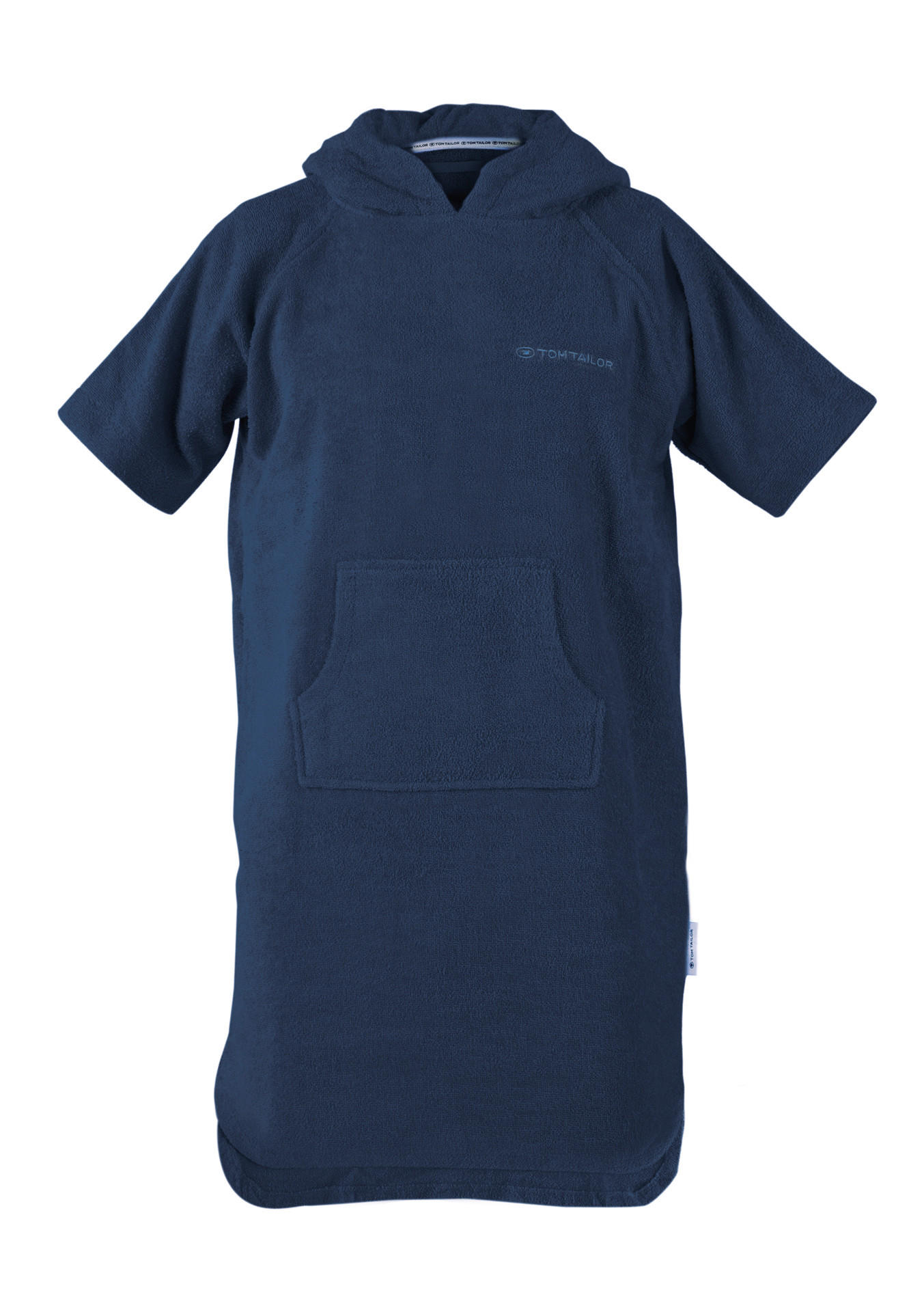 PONCHO  - Dunkelblau, Basics, Textil (116-134null) - Tom Tailor