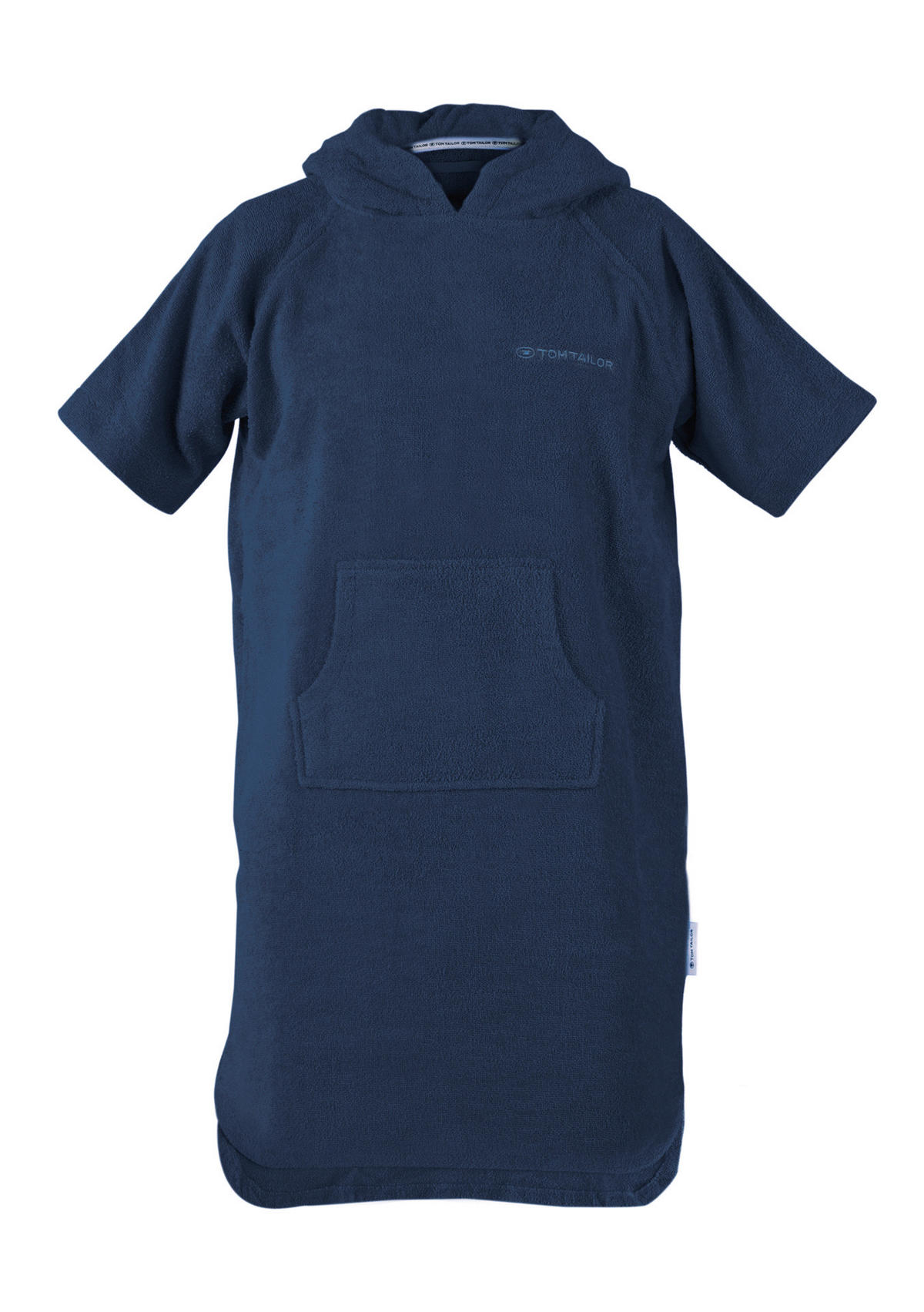 PONCHO  - Dunkelblau, Basics, Textil (140-158null) - Tom Tailor