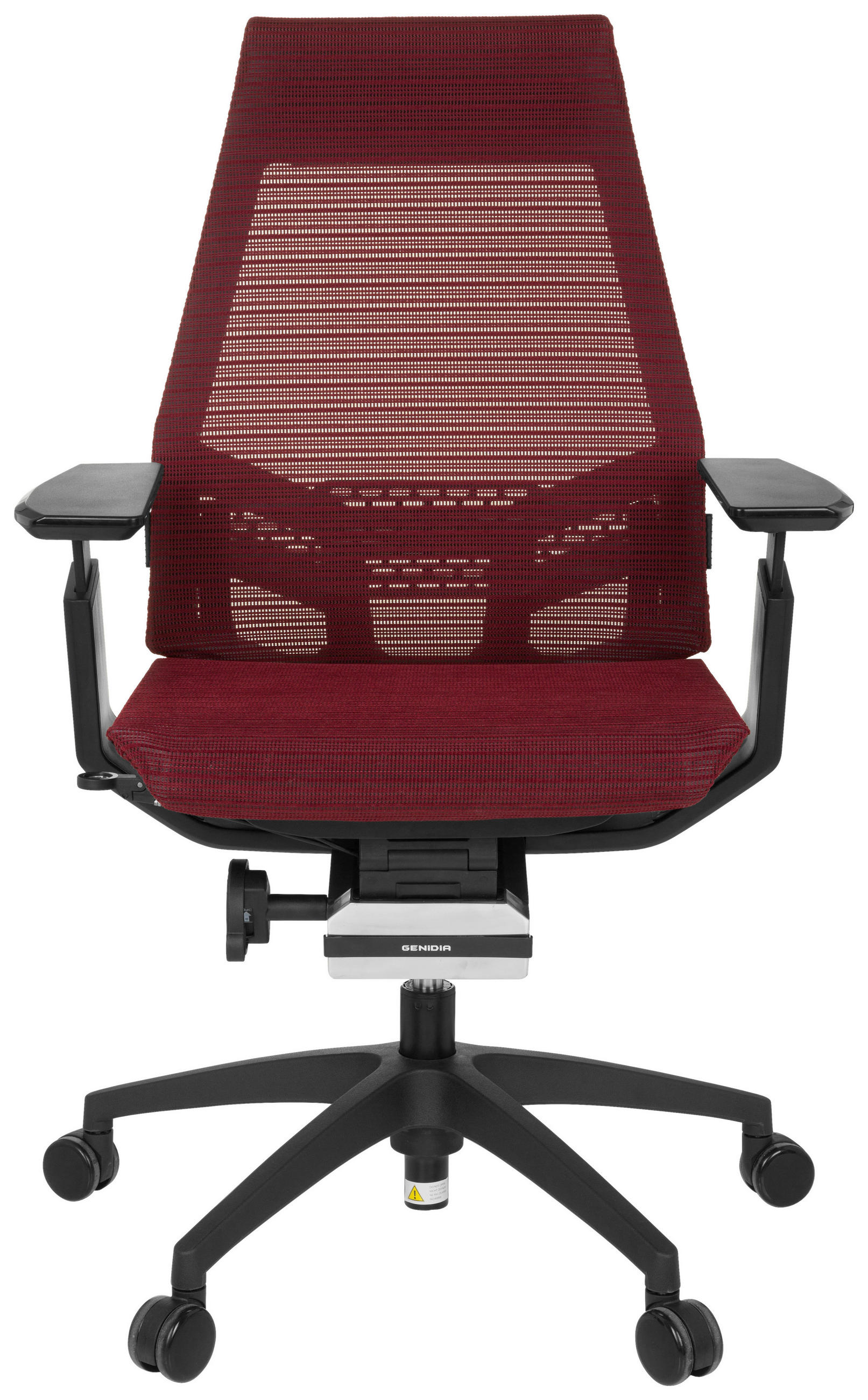 SNURRSTOL  i nätklädsel svart, vinröd  - vinröd/svart, Modern, textil/plast (70/112/55cm) - MID.YOU