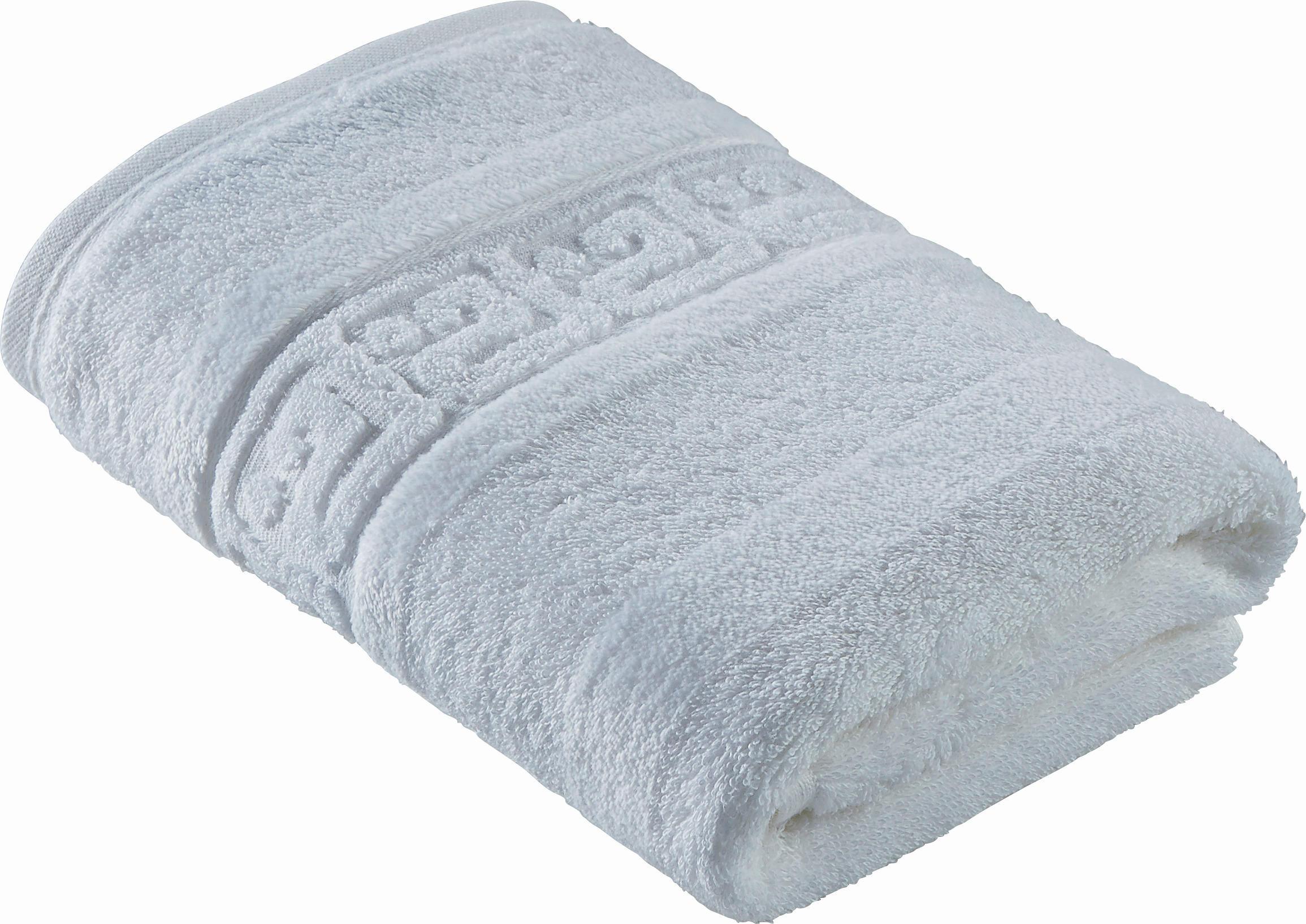 HANDTUCH Noblesse Uni Weiss  - Weiss, Basics, Textil (50/100cm) - Cawoe