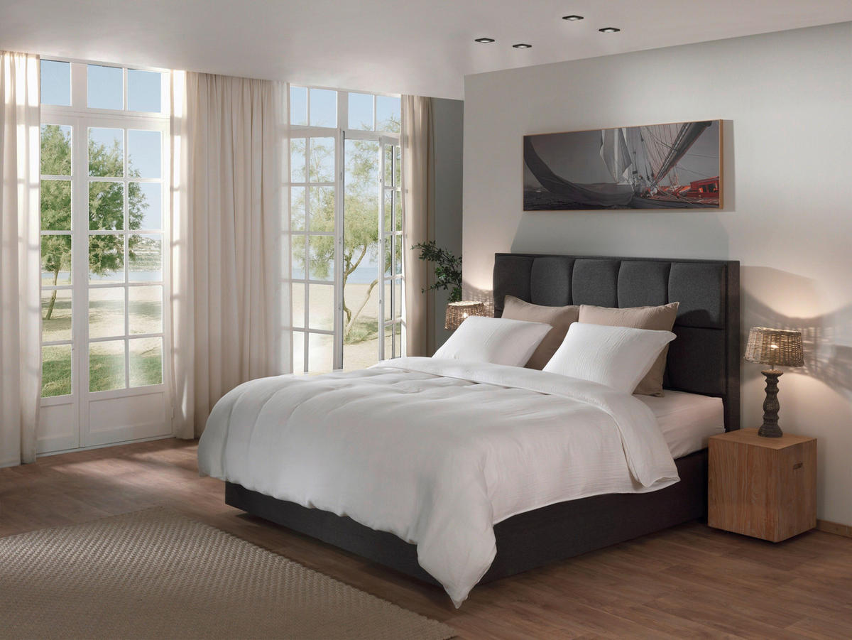 BETTWÄSCHE Suite-Guadeloupe Renforcé 155/220 cm  - Weiß, Basics, Textil (155/220cm)