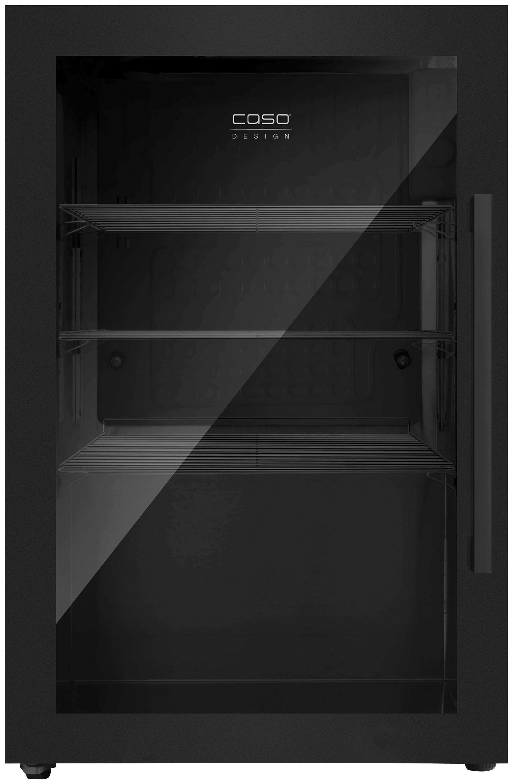 Caso Design Getränkekühlschrank Schwarz 43x68x55.5 cm
