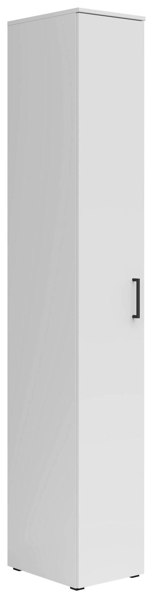 VIACÚČELOVÁ SKRIŇA, biela, 30/195/40 cm - čierna/biela, Modern, kompozitné drevo/plast (30/195/40cm) - Carryhome