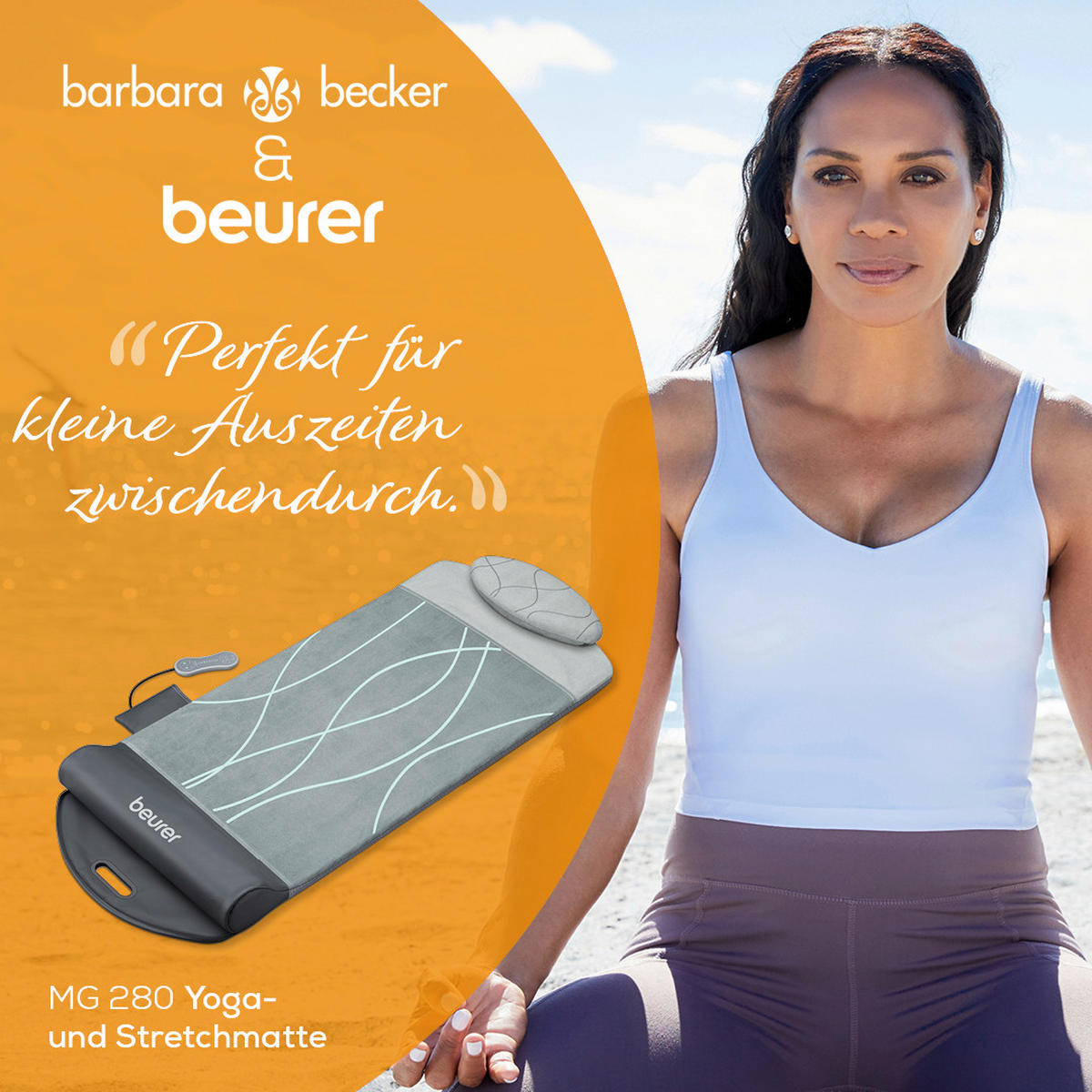 YOGAMATTE - Multicolor, Basics (1/1cm) - Beurer