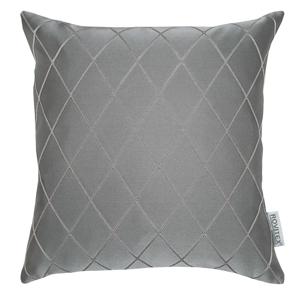 DÍSZPÁRNAHUZAT  - szürke, Basics, textil (45/45cm)
