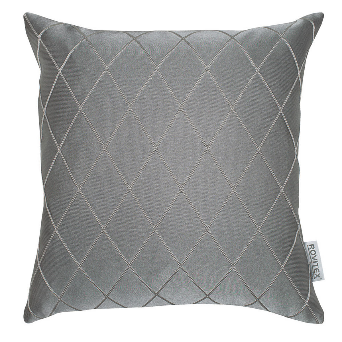 DÍSZPÁRNAHUZAT  - szürke, Basics, textil (45/45cm)