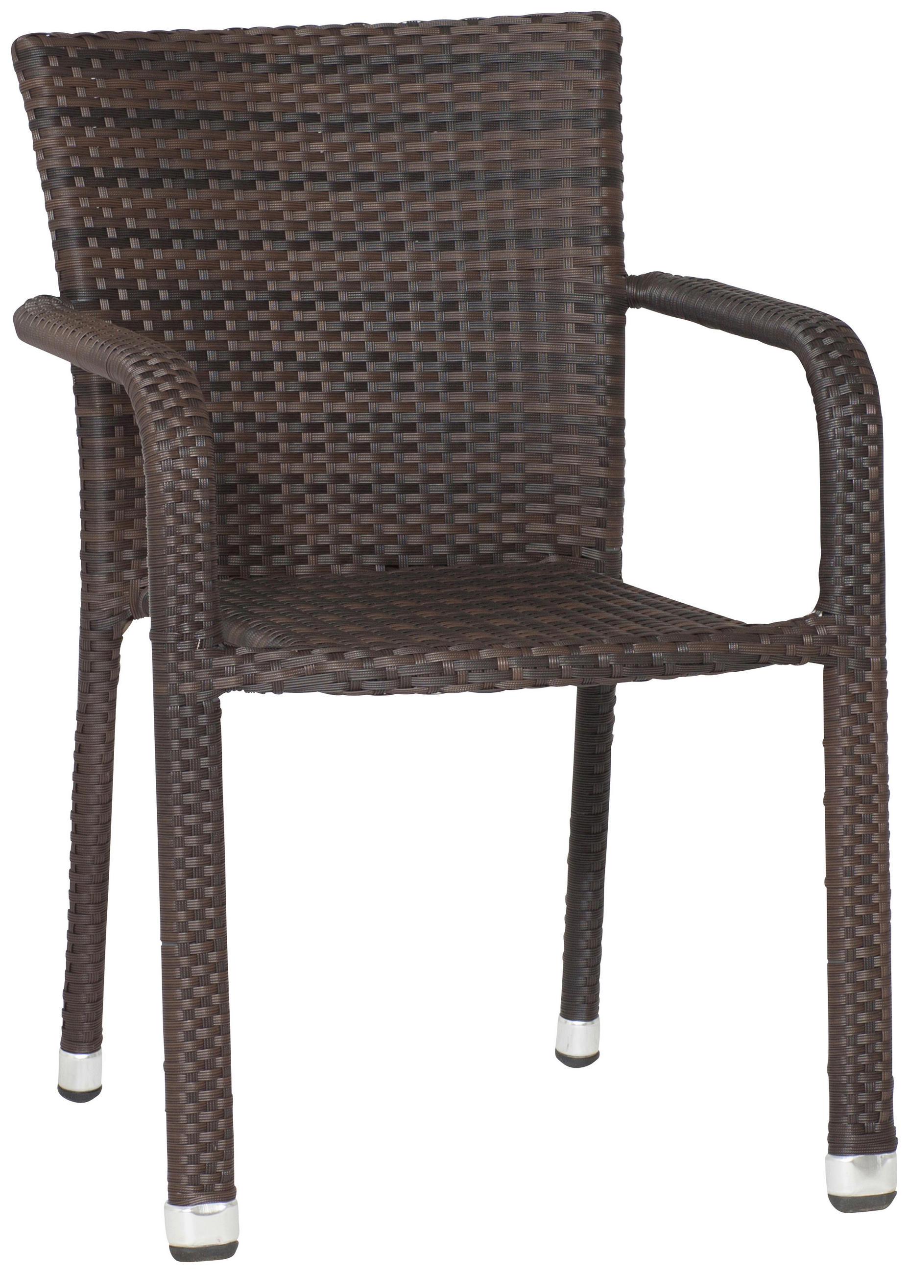 STAPELSESSEL Aluminium Braun  - Braun, MODERN, Kunststoff/Metall (56/83/60cm) - Siena Garden