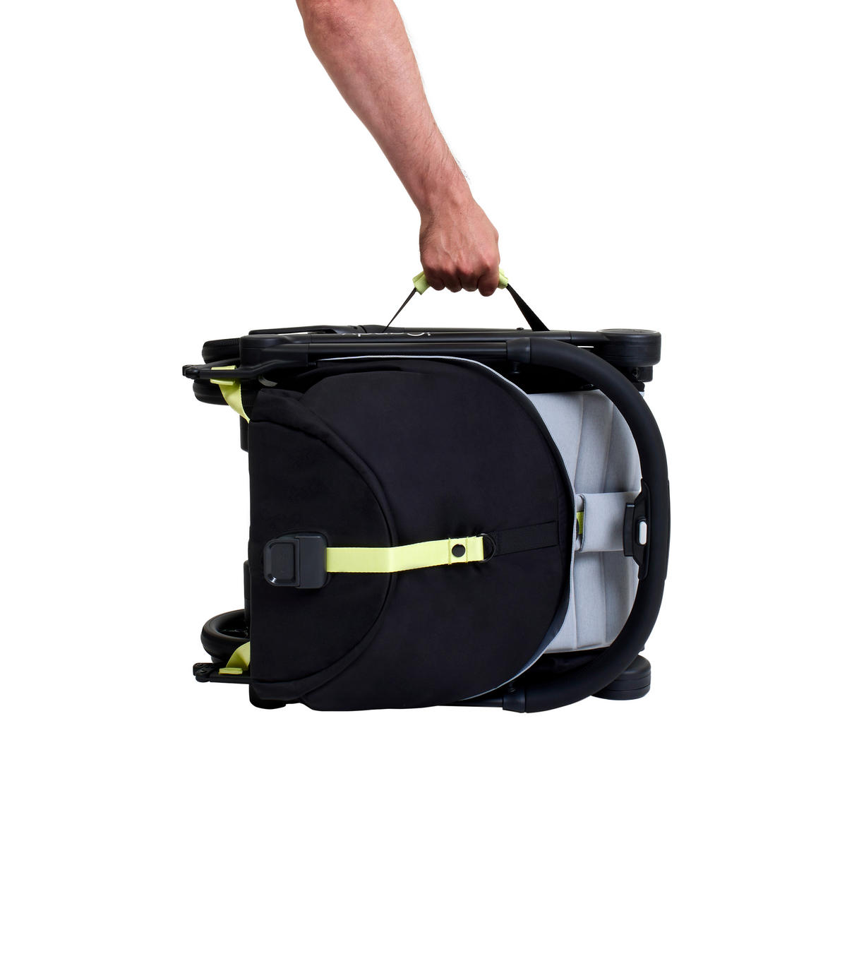 KIŠOBRAN KOLICA  PIP  - svijetlo siva/crna, Basics, tekstil/metal (104.5/44/67cm) - ICANDY