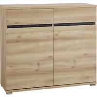KOMMODE 96/88/40 cm  in Buchefarben  - Silberfarben/Buchefarben, Basics, Holzwerkstoff/Kunststoff (96/88/40cm) - Carryhome