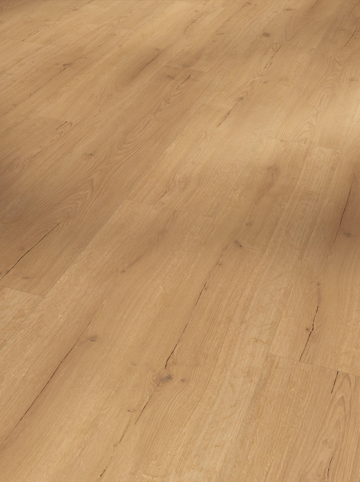 DESIGNBODEN BASIC 30 1730634  per  m² - Eichefarben/Braun, Basics, Holzwerkstoff/Kunststoff (120,7/21,6/0,94cm) - Parador