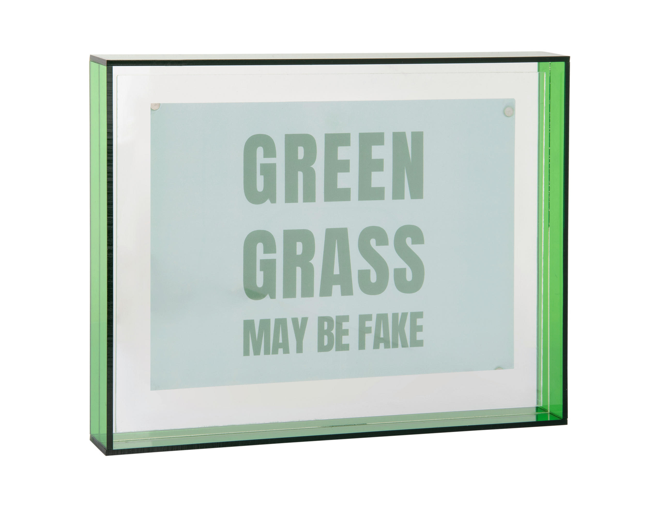 FOTORAHMEN - Dunkelgrün, Basics, Kunststoff (22/17cm) - Present Time