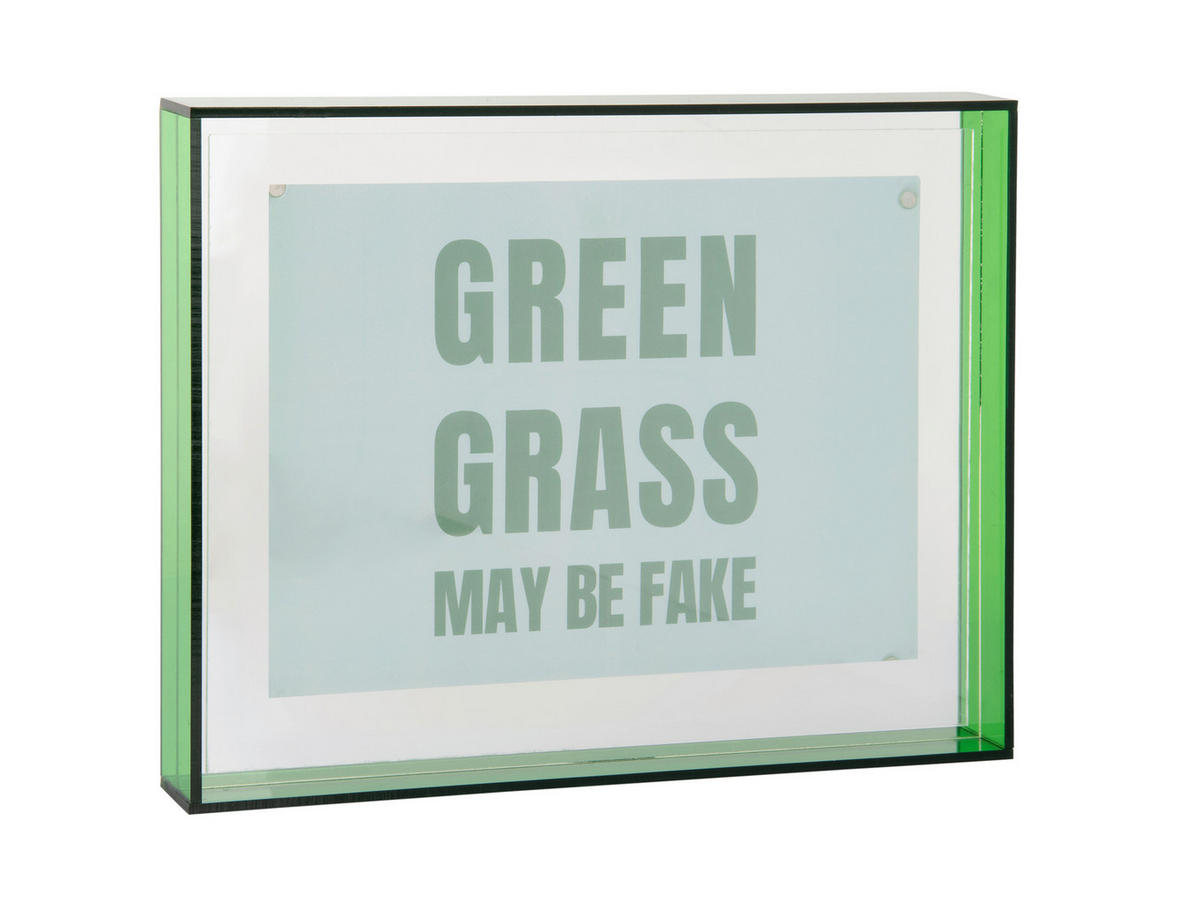 FOTORAHMEN - Dunkelgrün, Basics, Kunststoff (22/17cm) - Present Time