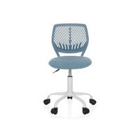 OTOČNÁ ŽIDLE PRO MLÁDEŽ, modrá - bílá/modrá, Moderní, kov/textil (51/75 - 85/51cm) - MID.YOU