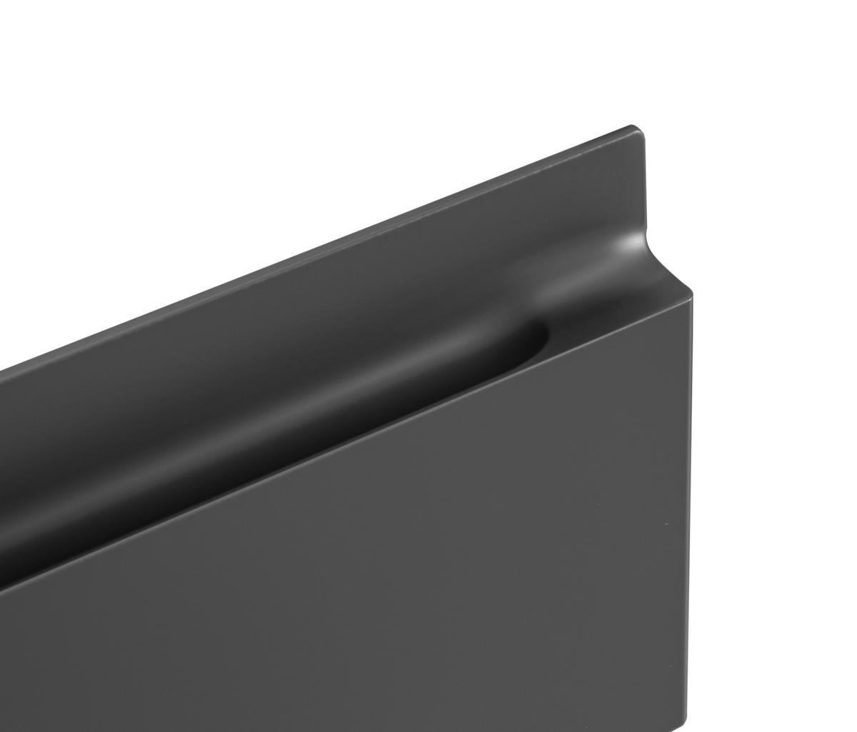 WASCHBECKENUNTERSCHRANK 120/41/47 cm  - Graphitfarben/Grau, Modern, Holzwerkstoff (120/41/47cm) - Held