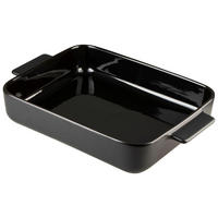 PEKAČ     - crna, Osnovno, keramika (32/19,9/5,4cm) - Gusta