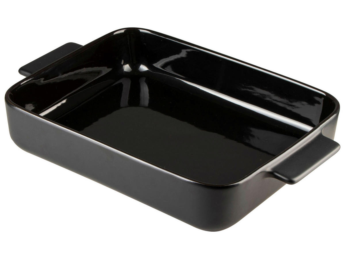 PEKAČ     - crna, Osnovno, keramika (32/19,9/5,4cm) - Gusta