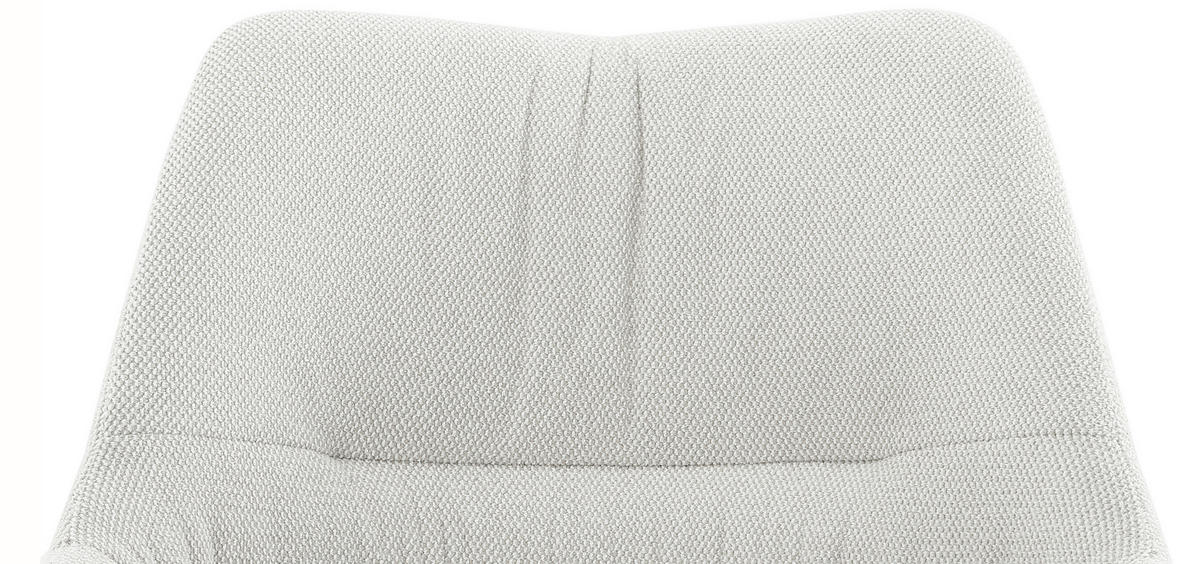 NASLANJAČ, kovina, tekstil bež  - bež, Design, kovina/tekstil (58/86/62,5cm) - Carryhome