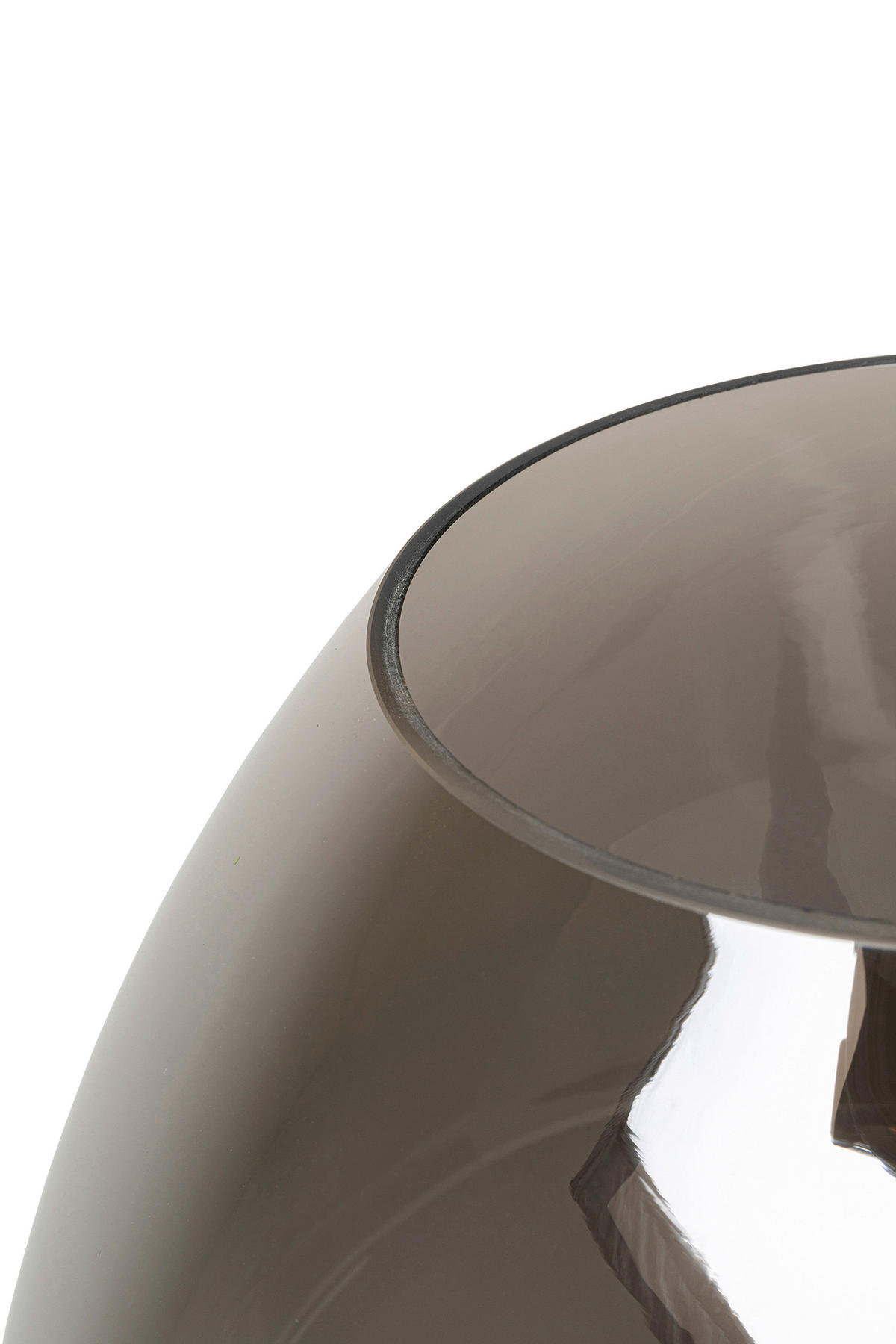 STEHLEUCHTE  52/146/52 cm   - Grau, MODERN, Glas/Metall (52/146/52cm) - Kare-Design