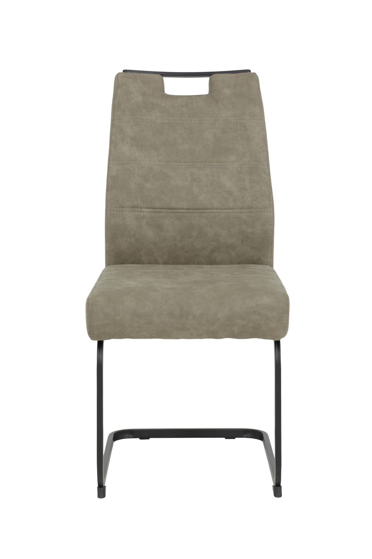 TISCHGRUPPE in Metall, Textil, Holzwerkstoff Schlammfarben, Eiche Artisan  - Schlammfarben/Eiche Artisan, MODERN, Holzwerkstoff/Textil (160 - 210/75/90cm) - MID.YOU