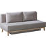 SCHLAFSOFA in Textil Grau - Grau, Design, Holz/Textil (194/89/90cm) - Novel SCHLAFSOFA in Textil Grau - Grau, Design, Holz/Textil (194/89/90cm) - Novel