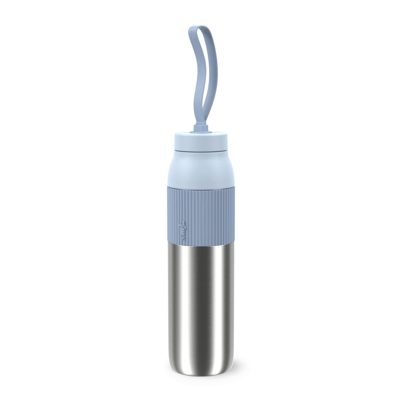 ISOLIERFLASCHE beYou 0,7L L  - Pastellblau, Basics, Metall (7,4/7,4/29,5cm) - Emsa